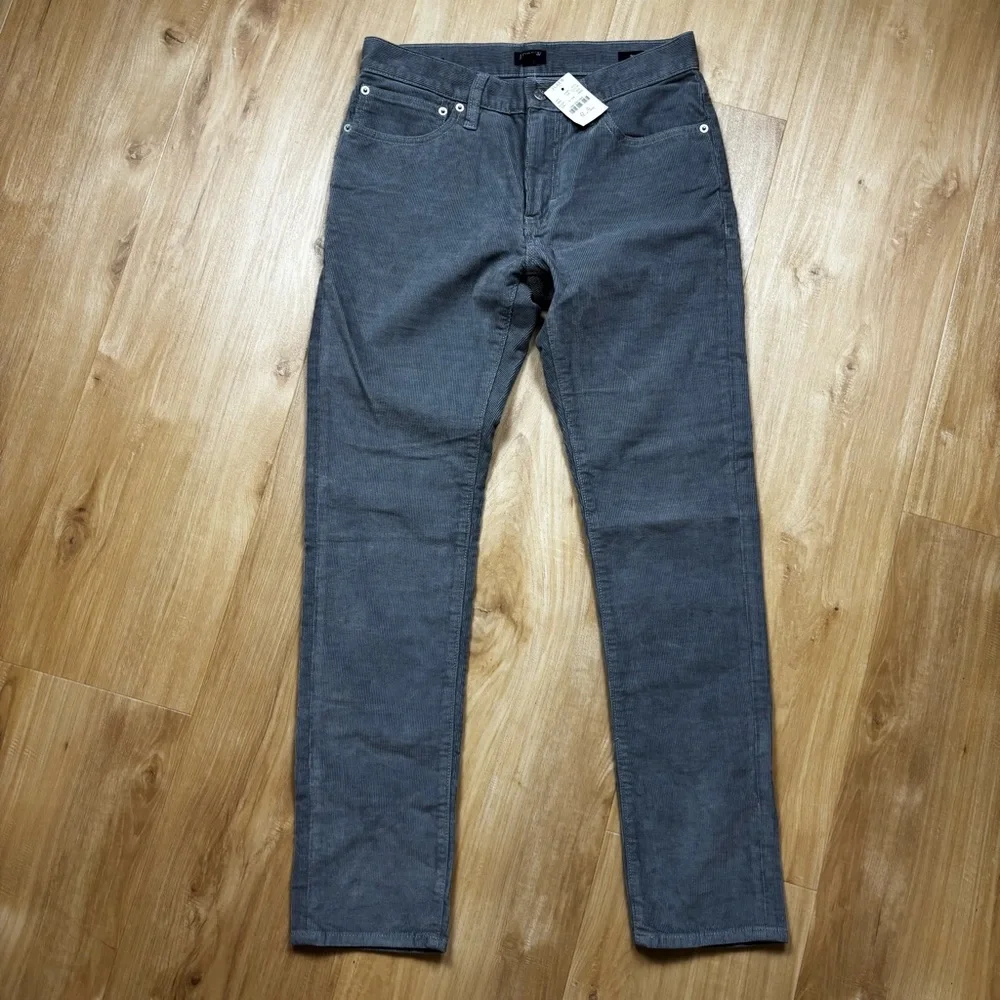 J. Crew Gray Corduroy Men's Pants